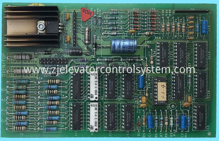 Schindler MB-D/S Elevator PCB 590360